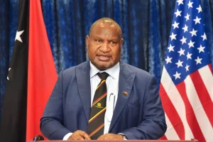 Papua New Guinea Prime Minister James Marape said many unsolved mysteries of World War II remained in the Pacific Island nation.Andrew Kutan / AFP via Getty Images file