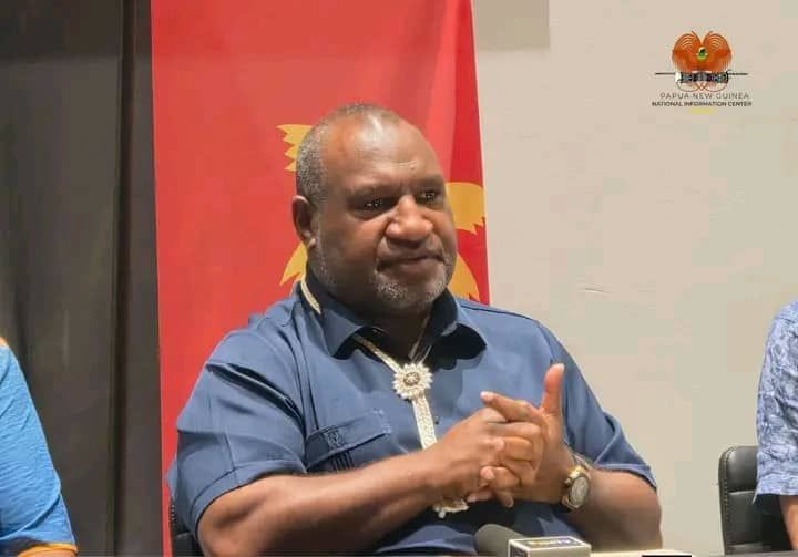 PNG Prime Minister James Marape